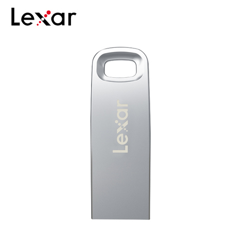 Lexar Jumpdrive M35 clave Pendrive 32GB 64GB de Metal de plata de USB 3,0 Flash disco lápiz de memoria disco de U para PC ► Foto 1/5