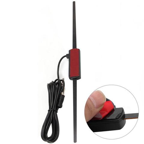 Radio Universal aérea para coche, amplificador de señal de antena AM, FM, 12V, para ventana de coche, parabrisas, accesorios para coche ► Foto 1/6