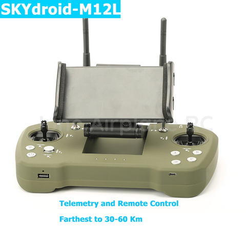 Skydroid-Control remoto inalámbrico M12L, 30-60km, enlace de datos Digital, vídeo Downlink para UAV avión Robot, estación de repetidor de planta ► Foto 1/6