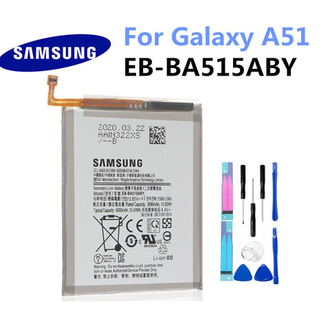 Samsung-EB-BA515ABY de batería de repuesto Original, A51 para Galaxy, 4000mAh ► Foto 1/3