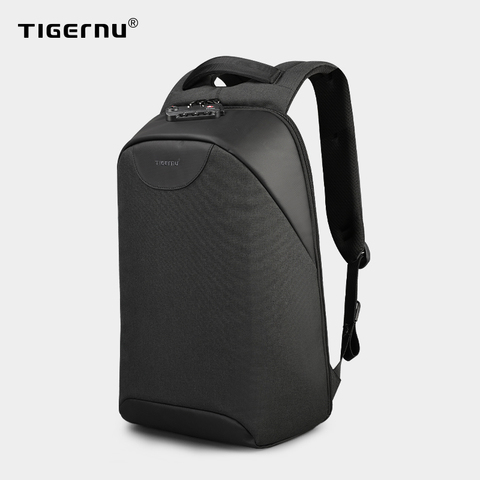 Tigernu Anti robo hombre Mochila para portátil USB resistente al agua bolsas para la escuela adolescente hombres mochilas para llave cerradura TSA la escuela Mochila ► Foto 1/6