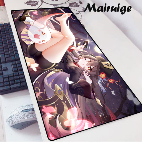 Genshin-alfombrilla de ratón grande de impacto, accesorios de habitación para videojuegos, teclado Kawaii para ordenador, alfombrilla de ratón de Anime XXL para ordenador portátil y escritorio, gran oferta ► Foto 1/6