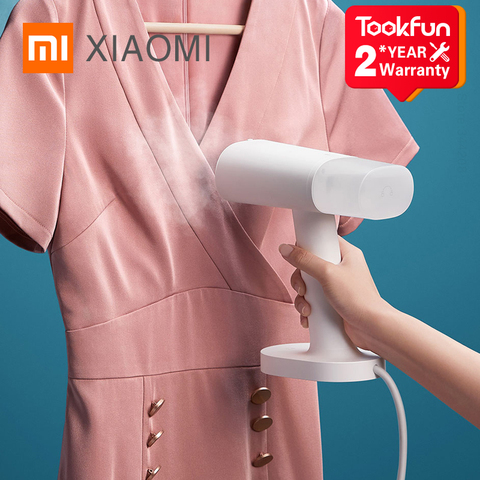 XIAOMI MIJIA-vaporera eléctrica portátil para el hogar, máquina de vapor para planchar ropa, planchado plano, generador de ropa, novedad ► Foto 1/6