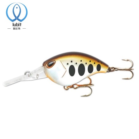 Lubit Gomoku Mini cigüeñal 40mm 5g pequeño señuelo para pesca wobbler crankbaits corriente Japón bajo señuelo de trucha flotante señuelos 2022 ► Foto 1/6