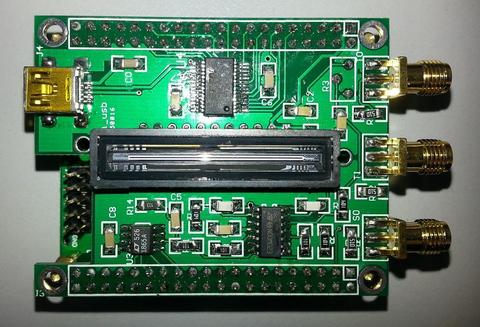 Matriz de línea USB CCD (TCD1304, 50 fotogramas/segundo, integración 200us-20ms/10us-1ms opcional ► Foto 1/5