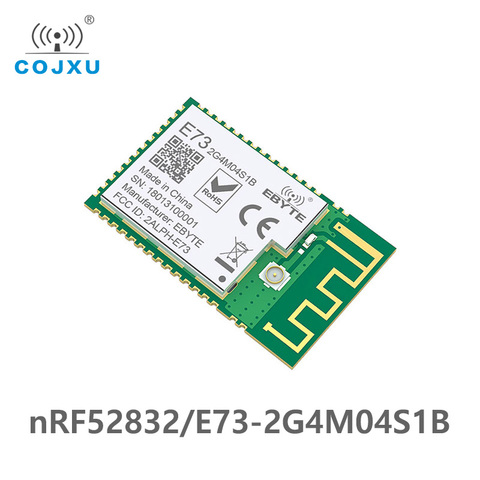 Bluetooth 5,0 nRF52832 ebyte 2,4 Ghz E73-2G4M04S1B IPEX antena PCB mucho uhf transceptor inalámbrico Ble 5,0 rf transmisor receptor ► Foto 1/5