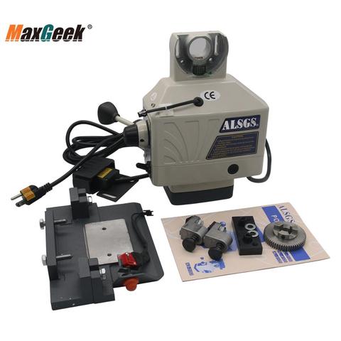 Maxgeek-alimentador de alimentación ALSGS, 110V, 220V, para fresadora Horizontal, eje X Y, ALB-310SX ► Foto 1/6