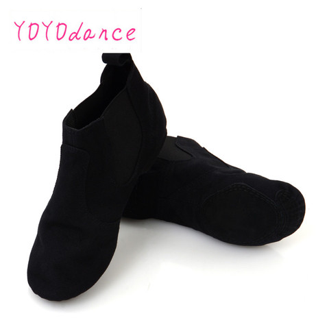 Nueva Danza Jazz Zapatos para adultos cómodo elástico baile Zapatos para las mujeres danza del jazz de la lona Zapatos de zapatillas de baile 11008 ► Foto 1/6