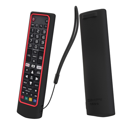 Funda de silicona SIKAI para LG Smart TV Remote AKB75095307 AKB75375604 AKB75675304, funda protectora a prueba de golpes para LG TV Remote ► Foto 1/6