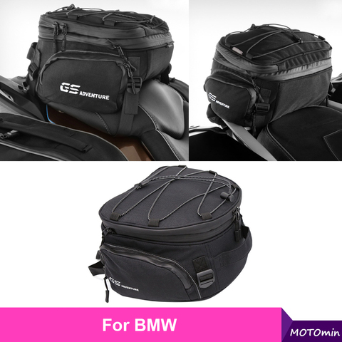 Bolsa para SILLÍN de motocicleta, alforja, bolsa trasera, soporte, rejilla superior, para BMW R1200GS LC ADV F850GS R nine T K 1600 GT ► Foto 1/6