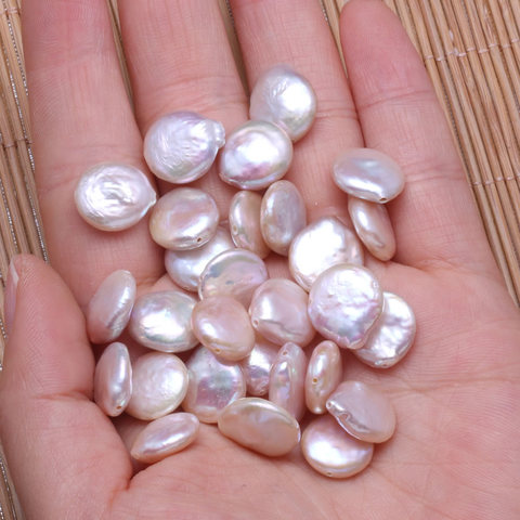 5 uds perlas naturales de agua dulce moda aislamiento cuentas para fabricación de joyería DIY pulsera accesorios regalo tamaño 11-12mm ► Foto 1/3