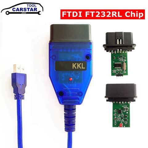 Cable de escáner de diagnóstico para coche, accesorio de diagnóstico OBD2 con Chip FTDI FT232RL, USB, para VAG 409, vag409, KKL, Audi/Seat/Volkswagen/Skoda, la mejor oferta ► Foto 1/6