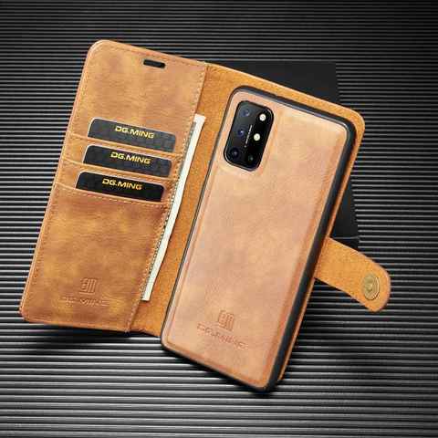 Funda 2 en 1 para Oneplus 8T 8 Pro, carcasa de cuero con tapa de gama alta, Etui Coque para Oneplus 8 Pro, Fundas con bolsillo para billetera ► Foto 1/6