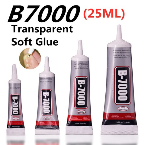 Pegamento de 25ml b7000 para pantalla táctil de teléfono móvil Superglue b-7000 pegamento adhesivo de vidrio para teléfono punto de reparación diamante joyería DIY pegamento ► Foto 1/6