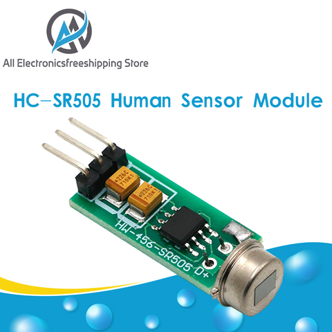 Sensor de movimiento PIR infrarrojo HC-SR505, módulo Detector de infrarrojos preciso para Arduino, Sensor corporal, modo de detección ► Foto 1/6
