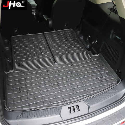 JHO-revestimiento trasero para maletero de coche, estera para el suelo, bandeja para alfombra, accesorios interiores para Ford Explorer 2022, Limited Platinum XLT ► Foto 1/6