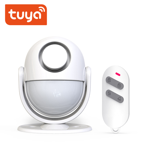 Tuya-Sensor de movimiento WiFi para interiores y exteriores, Detector de movimiento PIR sensible al hogar inteligente, alarma infrarroja remota ► Foto 1/6