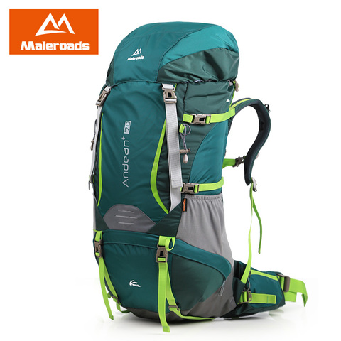 Mejor! Maleroads grande 70L CR Profesional Sistema de Subida mochila de Viaje Equipo del Engranaje Caminata Campamento Senderismo Mochila para Hombres y Mujeres ► Foto 1/6