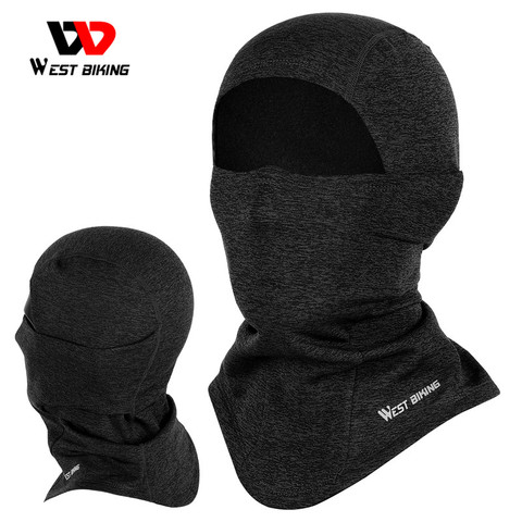 WEST ciclismo invierno deporte ciclismo gorra bicicleta cara completa máscara cuello más cálido hombres mujeres bufanda esquí bicicleta motocicleta polar gorro para la cabeza ► Foto 1/6