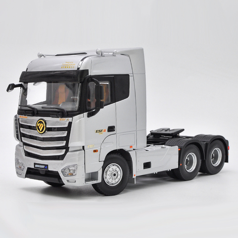 Modelo fundido A presión para camión de alta resistencia, juguete de aleación de escala 1:24 para camión de juguete de Foton Daimler Auman EST-A, regalos en miniatura para remolque de ESTA ► Foto 1/5