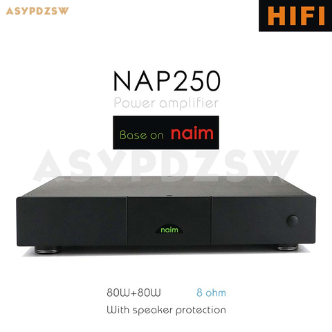 Base de amplificador de potencia HIFI NAIM con protección SPK, 80W + 80W, 8 ohm, para Reino Unido, NAP250 ► Foto 1/6