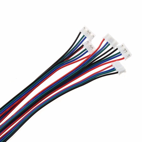 Cable de extensión de conector XH2.54 hembra de 4 pines de 1M para impresora 3D, Cable de Motor paso a paso Nema 17, superventas, W91A, 5 uds. ► Foto 1/5