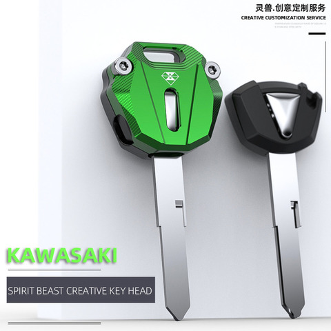 Espíritu bestia estuche para llave de motocicleta cubierta para Kawasaki Ninja250 Ninja400 Ninja650 Z1000 Z800 Versys650 KLE650 Zzr400 Zzr1200 ► Foto 1/6