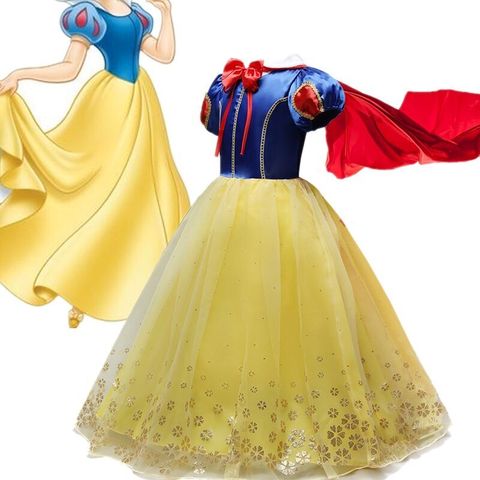 Comprar Online Lujo Nieve Blanca Princesa Vestido De Navidad Traje Vestido Disfraz De Halloween Bebe Chica Ropa De Fiesta De Cumpleanos De Los Ninos Vestido De Tutu Alitools