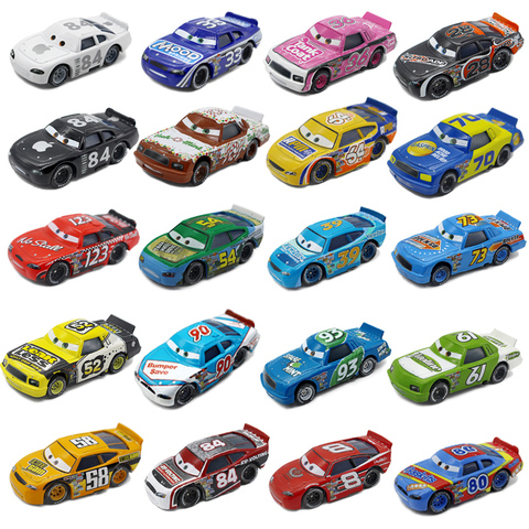 Original 1:55 Disney Pixar coches de Metal 2 fundición número 52 79 113 coches de juguete Disney modelo de carreras de los niños de juguete de regalo de colección ► Foto 1/6