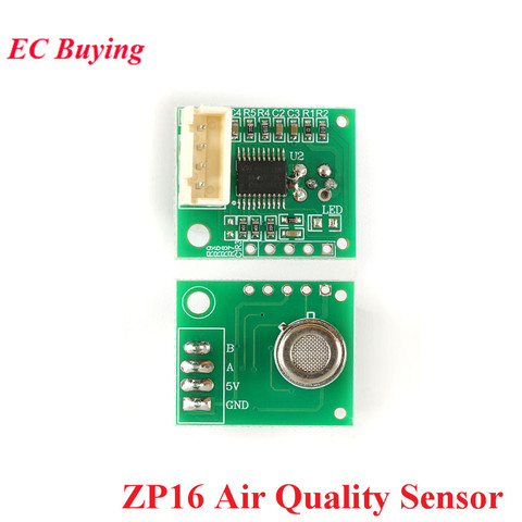 ZP16 Digital VOC Sensor de calidad de aire módulo de detección de formaldehído benceno de monóxido de carbono de hidrógeno Alcohol amoníaco humo ► Foto 1/6