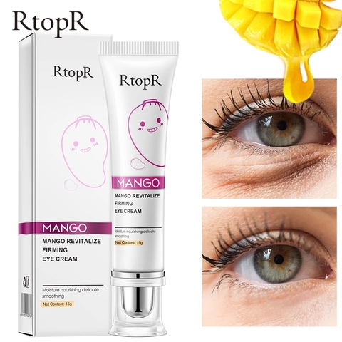 Crema para los ojos con Mango antiarrugas, crema hidratante antihinchazón para el cuidado de la piel, crema Facial para los ojos reafirmante ► Foto 1/6