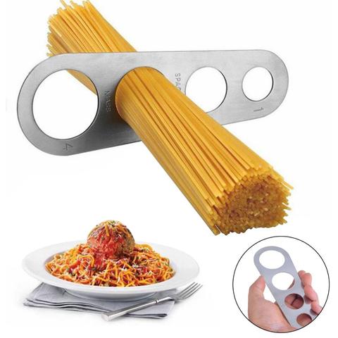 Medidor de espagueti de Pasta, herramienta de cocina de acero inoxidable, de alta calidad, duradero ► Foto 1/6