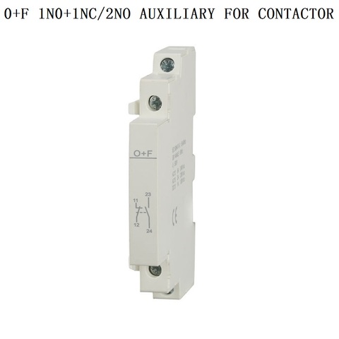 Contactor auxiliar O + F para el hogar, contactor CA 2NO O 1NO 1NC IACTS 1NO1NC O IACTS 2NO ► Foto 1/6