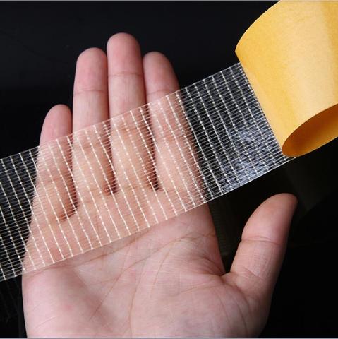YX-Cinta adhesiva de fibra de vidrio transparente de doble cara, malla de alta viscosidad, 20M ► Foto 1/6