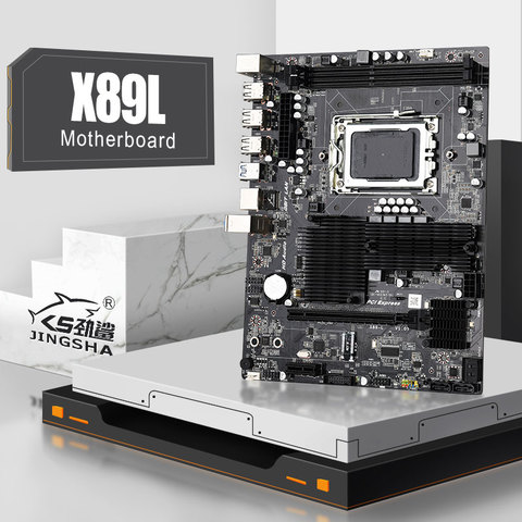 Placa base G34 hembra X89 DDR3 32G memoria SATA II USB 3,0 para G34 computadora placa base AMD Opteron 6386 SE 6176, 6128, 6230 ► Foto 1/6