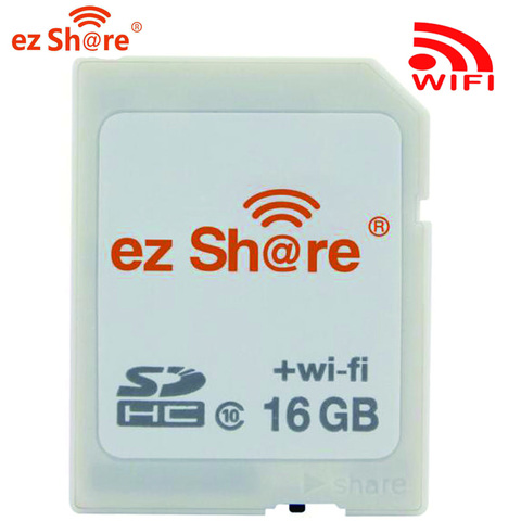 Ez compartir WiFi inalámbrico adaptador de tarjeta Micro SD Flash Micro SD HC 16GB 32GB 64GB Clase 10 Cámara WiFi HD 1080P HD tarjeta Mini controlador ► Foto 1/6