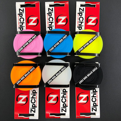ZipChip-disco volador de bolsillo, frisbee pequeño de juguete, 6 unidades ► Foto 1/3