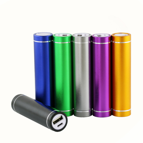 Elistooop externa batería de almacenamiento caso Banco de la energía de 18650 USB 5 V 1A DIY caja de tienda para los teléfonos celulares para MP3 ► Foto 1/5