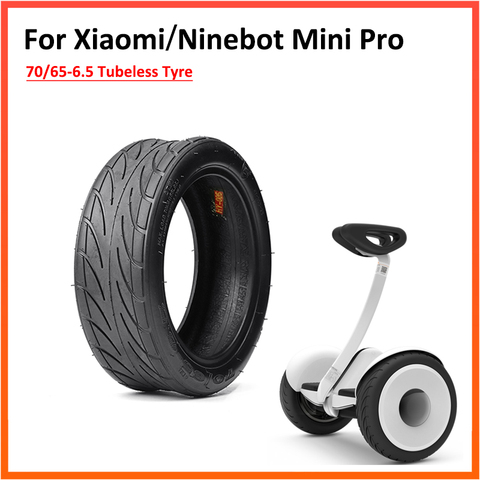 Neumático de carretera para patinete eléctrico, rueda sin cámara, para Xiaomi Nine Ninebot Mini ► Foto 1/6