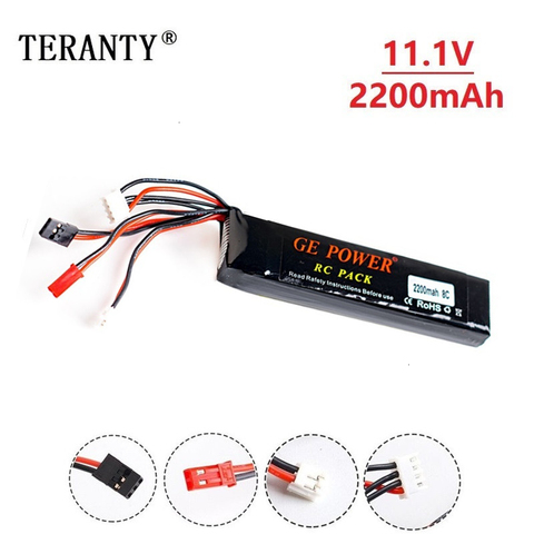 3S 11,1 mAh 2200 V 8C batería recargable para Walkera DEVO 7 DEVO 10 DEVO12E F12E WFLY9 de radioenlace AT9 transmisor de la batería LIPO ► Foto 1/4