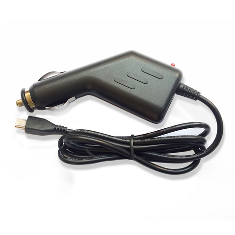 Mini cargador USB Universal para coche, adaptador de corriente para Garmin Nuvi, GPS, cargador negro para automóvil ► Foto 1/4