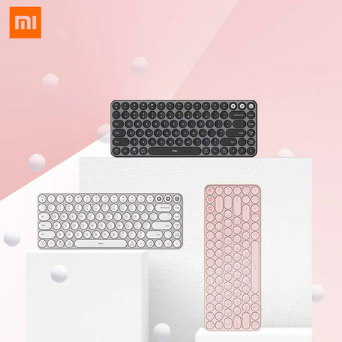 Xiaomi-Mini teclado inalámbrico MIIIW con Bluetooth, 85 teclas, 2,4 GHz, Multi sistema, para oficina, ordenador, portátil y tableta ► Foto 1/6