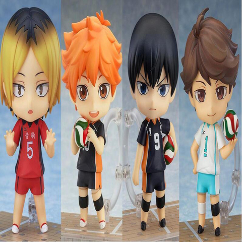 Tee cifras Hinata Syouyou 489 #563 #461 #605 # Kageyama tobio figura de PVC de 10CM japonés voleibol anime figuras ► Foto 1/6