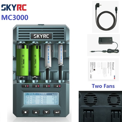 SKYRC-cargador de batería Original MC3000, analizador UNIVERSAL de dos ventiladores por aplicación IPHONE / ANDROID ► Foto 1/6