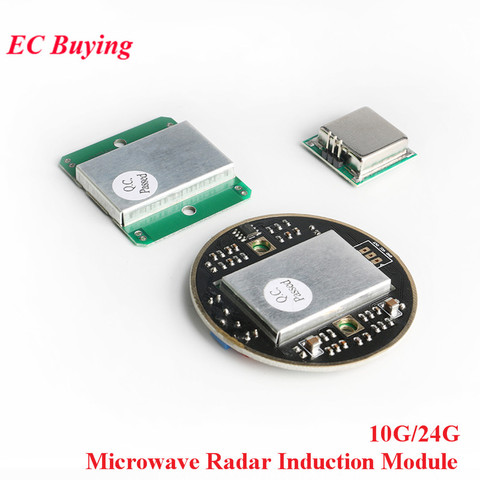 Módulo de Sensor de inducción de Radar de microondas HB100, 24GHZ, 10G, CDM324, para Arduino, módulo de interruptor de cuerpo humano, Detector móvil sin cables ► Foto 1/6