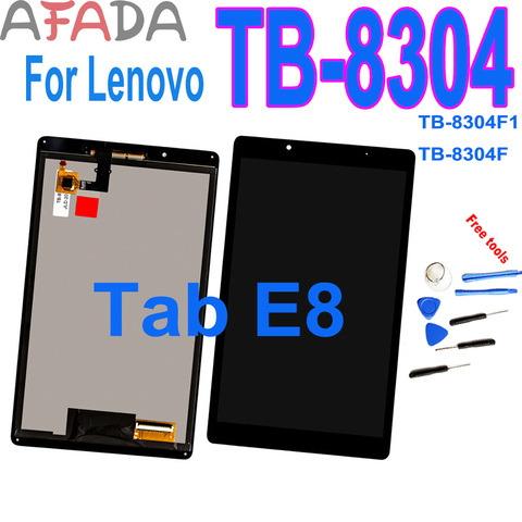 Pantalla LCD AAA +, montaje de digitalizador con pantalla táctil para Lenovo Tab E8 TB-8304F1 TB-8304F TB 8304, piezas de repuesto ► Foto 1/6