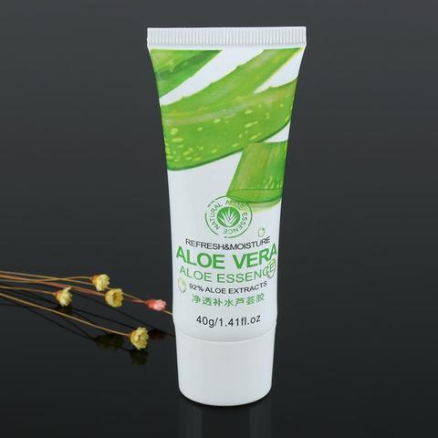 40g Gel Natural de Aloe Vera 100% pura cicatriz de acné piel protector solar de tratamiento para el acné con el aroma de blanqueamiento Crema Anti Arrugas TSLM2 ► Foto 1/6