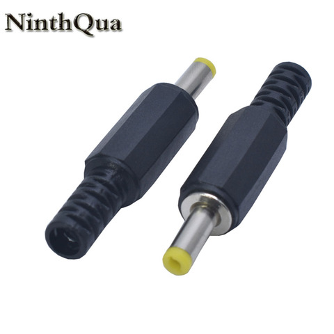 NinthQua 2/5/10 Uds negro de 4,0mm x 1,7mm alimentación DC macho adaptador Jack 4,0*1,7 jack toma de portátil enchufe DIY ► Foto 1/6