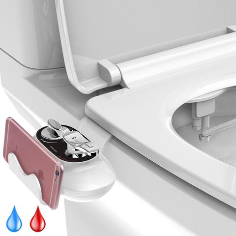 Caliente asiento de inodoro Bidet archivo adjunto no eléctricos ducha de limpieza Anal lavado del rociador Horizontal Fácil instalación nueva llegada ► Foto 1/6