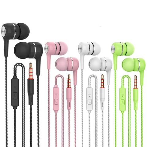 Auriculares deportivos VPB S12, venta al por mayor, Supergraves con cable, 3,5mm, auriculares con micrófono y coloridos manos libres para Samsung ► Foto 1/6